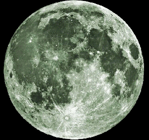 La Lune, telle qu'on la voit a l'oeil nu